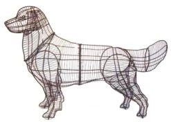 Golden Retriever Topiary
