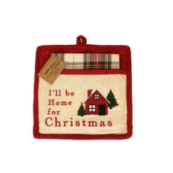 I'll Be Home Pocket Potholder Set