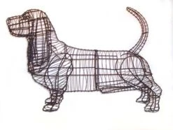 Basset Hound Topiary