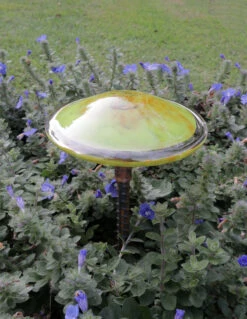 Blown Glass Mushroom Stake -Garden Decoration Store AHMS LC4 1600 71390.1676036673