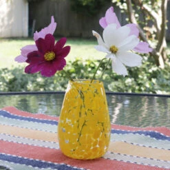 Blown Glass Bud Vase -Garden Decoration Store BudVase Sunflower4 1600 26608.1676036742