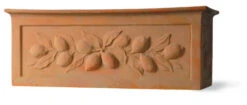 Citrus Themed Fiberglass Pots -Garden Decoration Store CitrusTrough 15432.1676036670