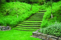 EverEdge Landscape Edging - Brown - 1.6mm -Garden Decoration Store EE FirlePlaceStepsRet 92724.1688560985