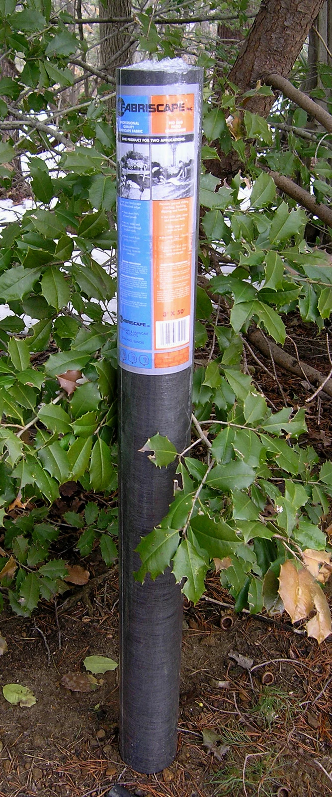 Professional Landscape Fabric, Stop 95% Of Weed Growth, 3' X 50' Roll 1 Professional Landscape Fabric, Stop 95% Of Weed Growth, 3' X 50' Roll