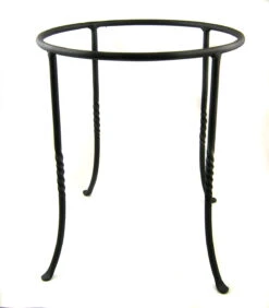 Wrought Iron Bird Bath Stand