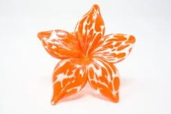 Glass Flowers -Garden Decoration Store Flower Orange 21978.1676036670