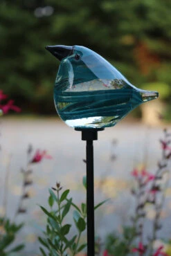 MARSHALL Glass Bird Stake -Garden Decoration Store GG 22 B 1600 15248.1677440812