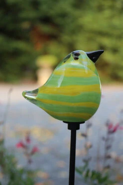 MARSHALL Glass Bird Stake -Garden Decoration Store GG 22 G 1600 25035.1677440812