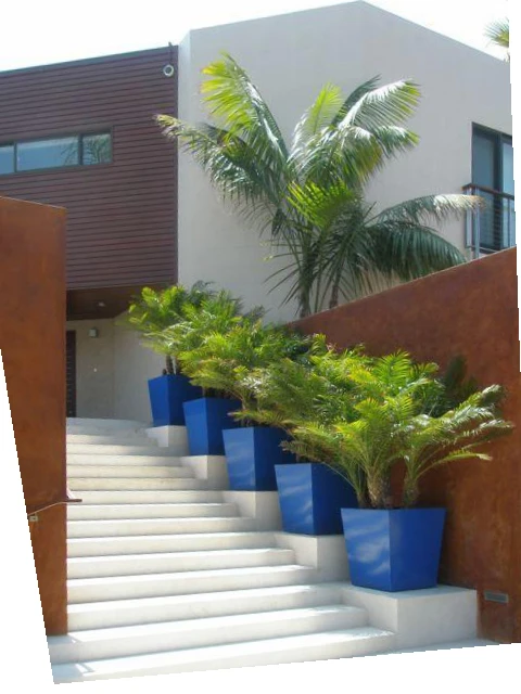 Geo Tapered Square Pot 3 Geo Tapered Square Pot - Image 3