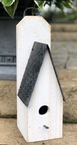 Boston Bird House - White Wash