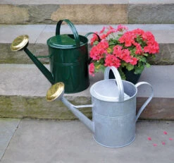 Plain Galvanized European Classic Double Grip Watering Can 2.6 Gallon 8 Plain Galvanized European Classic Double Grip Watering Can 2.6 Gallon -Garden Decoration Store LHY Classic Cans beauty 85747.1710422674