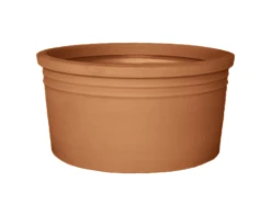 Low Cylinder Planter -Garden Decoration Store Low Cylinder Terra Cotta 92835.1679427312
