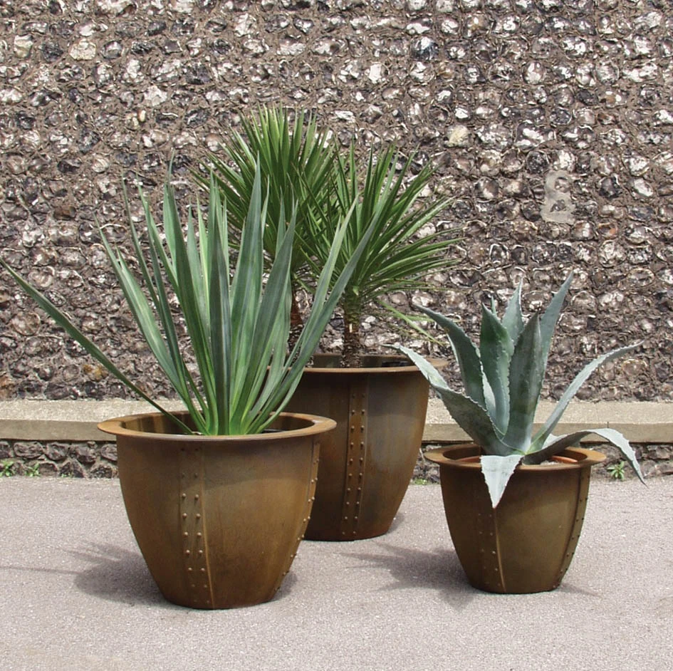 Norman Fiberglass Planter 4 Norman Fiberglass Planter - Image 4