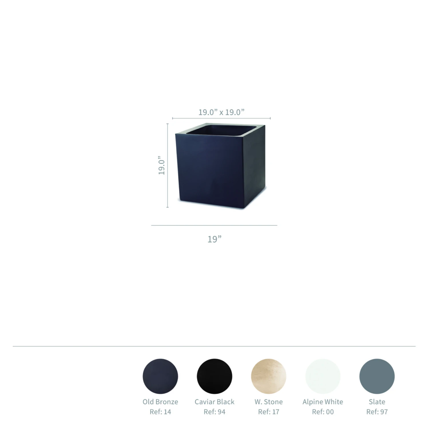 Pandora Square Planter 2 Pandora Square Planter - Image 2