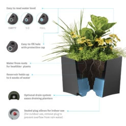 Pinch TruDrop Self-Watering Planter -Garden Decoration Store Pinch Panter TruDrop for Web 1600 60196.1677424794