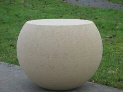 Sphere Stool - Cast Stone