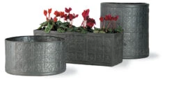 Tudor Rose Tubs & Window Box