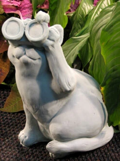 Bird Watching Cat Statue