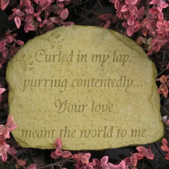 Cat Memorial Stone