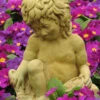 Gardening Cherub Statue
