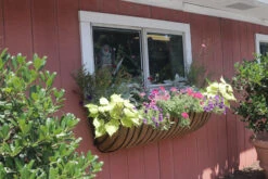 55 In Window Hayrack With Molded Coco Liner -Garden Decoration Store gg55 c 93047.1706966341