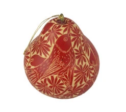 Tropical Jungle Gourd Ornament