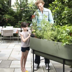 Nest Raised Planters With TruDrop® Reservoir -Garden Decoration Store nest raised planters lifestyle004 79980.1676401580