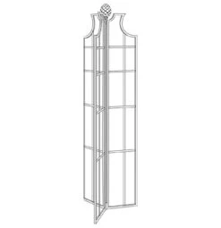 Obelisk II -Garden Decoration Store obelisk ii line 28354.1676036636