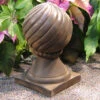 Spiral Ball Finial