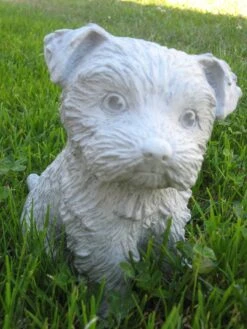 Yorkshire Puppy Statue -Garden Decoration Store yorkshire puppy ag 82878.1676114022